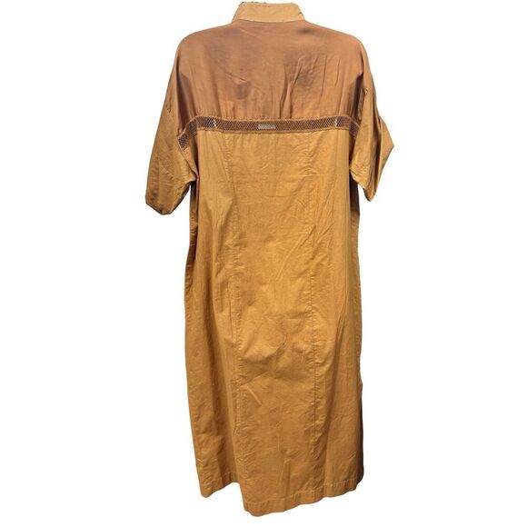 Burning Torch ALEXANDRIA UTILITARIAN DRESS in AMBER NWT Size XS - Picture 10 of 13